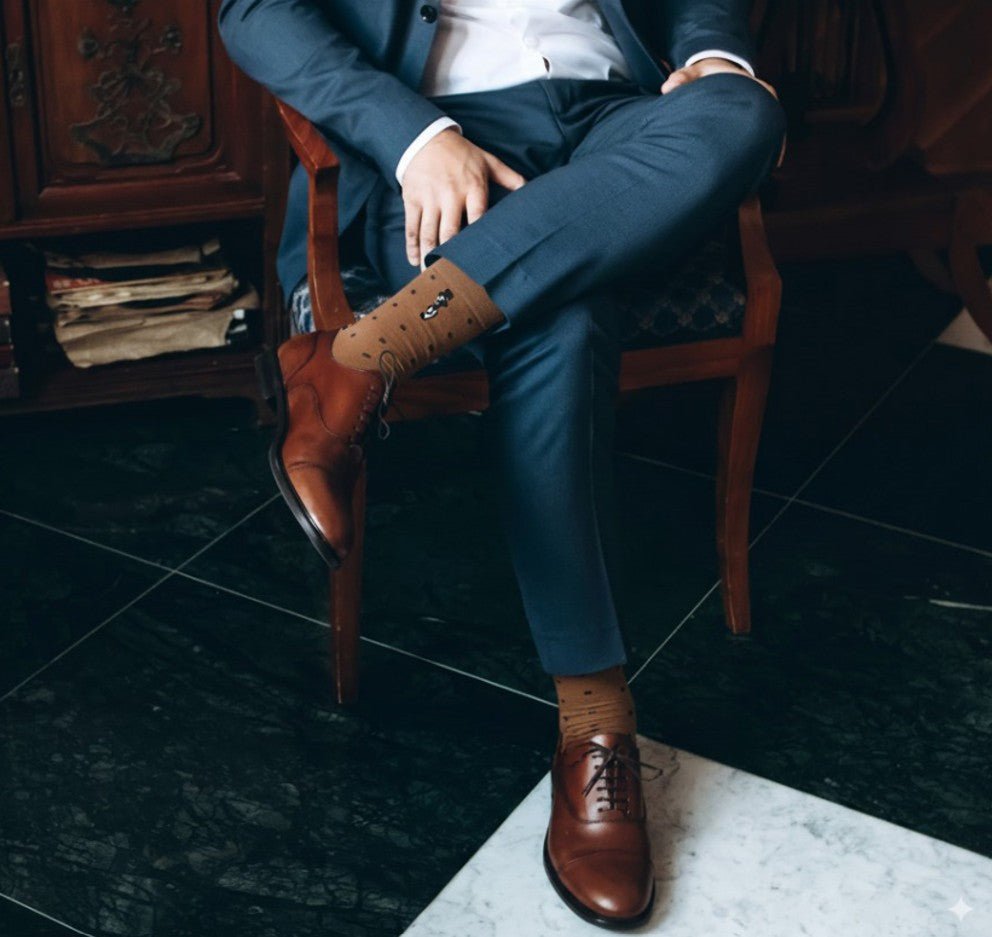 Buy Coffee Mens Dress Socks Soft Stylish Buy Coffee Mens Dress Socks Soft Stylish