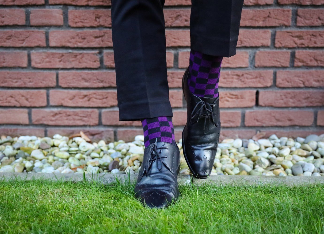 Deep Purple Mens Luxury Dress Socks Premium Large (US 9.513) Deep Purple Mens Luxury Dress Socks Premium Large (US 9.513)
